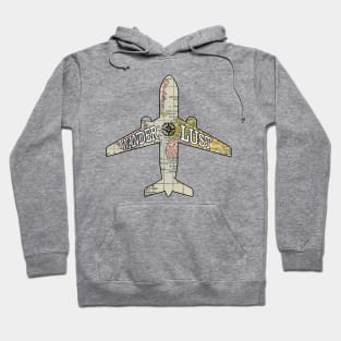 Wanderlust Airplane Hoodie